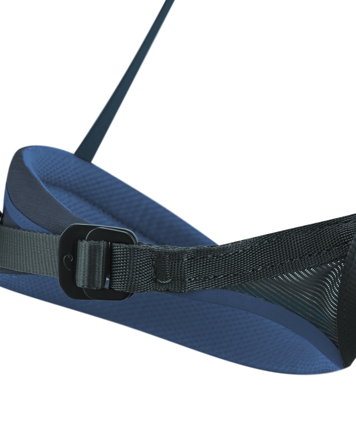 Edelrid Sendero Hüftgurt Damen und Herren, dunkelblau (lapis), Detail Beinschlaufe