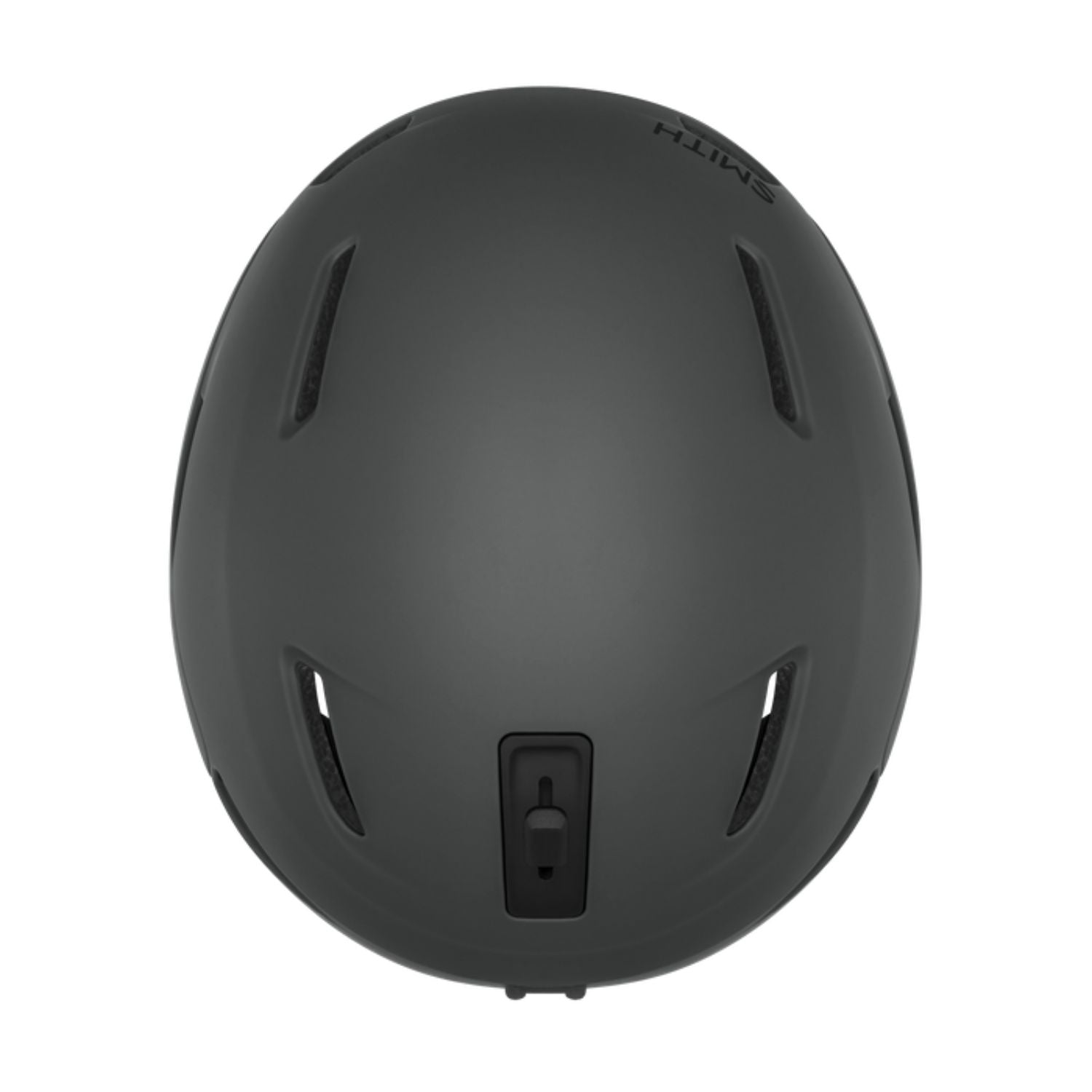 Smith Accel MIPS Skihelm, von oben, dunkelgrau (matte slate)