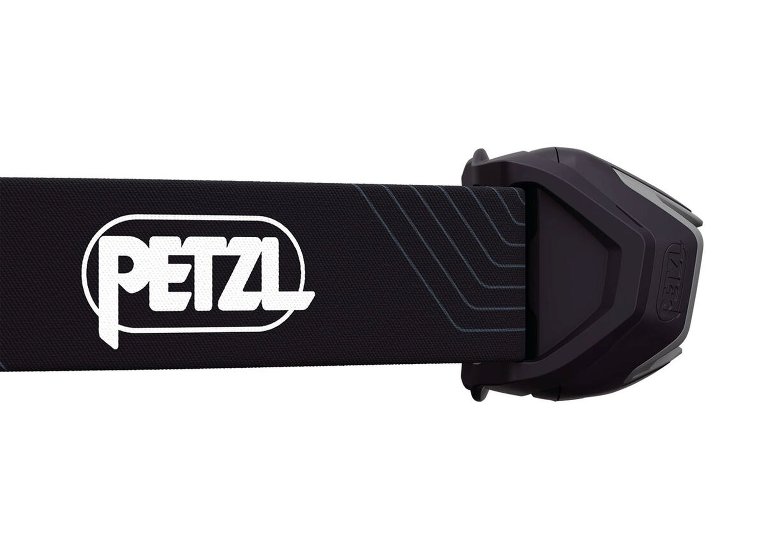 Petzl Actik - Leistungsstarke, einfach zu bedienende Stirnlampe mit rotem Licht. 450 Lumen