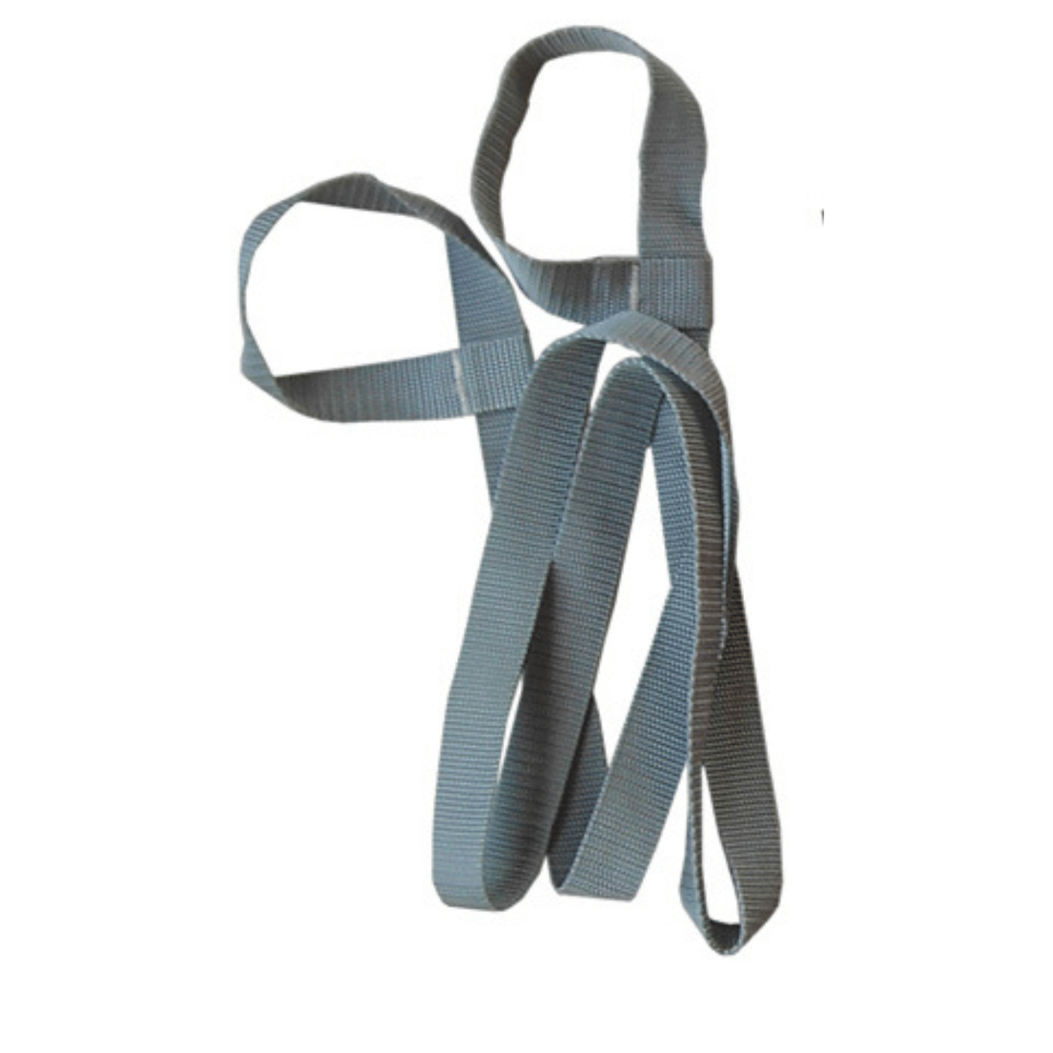 Kathrein Bockband mit Schlaufen für Rodel-Ziehseil, grau