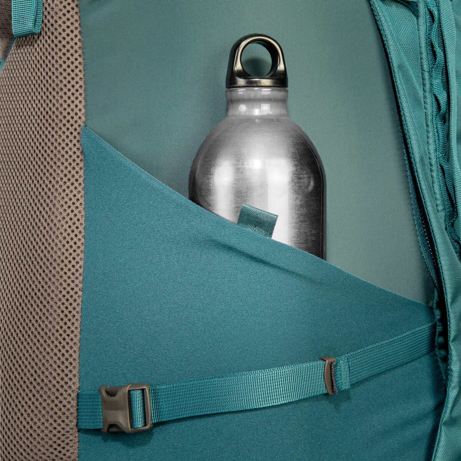 Tatonka Yukon 70+10 Trekkingrucksack, Detail: Seitentasche