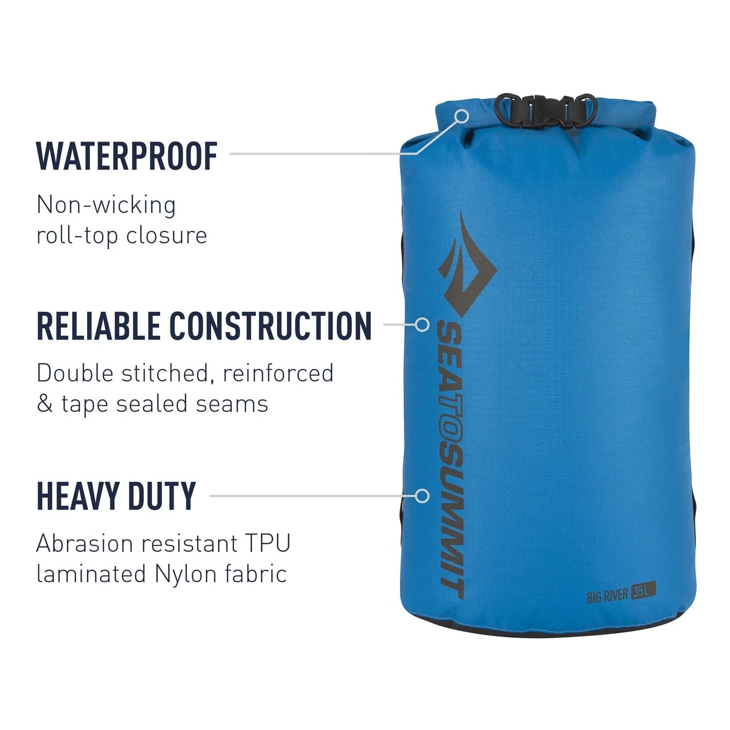 Sea to Summit Big River Dry Bag, Besonderheiten