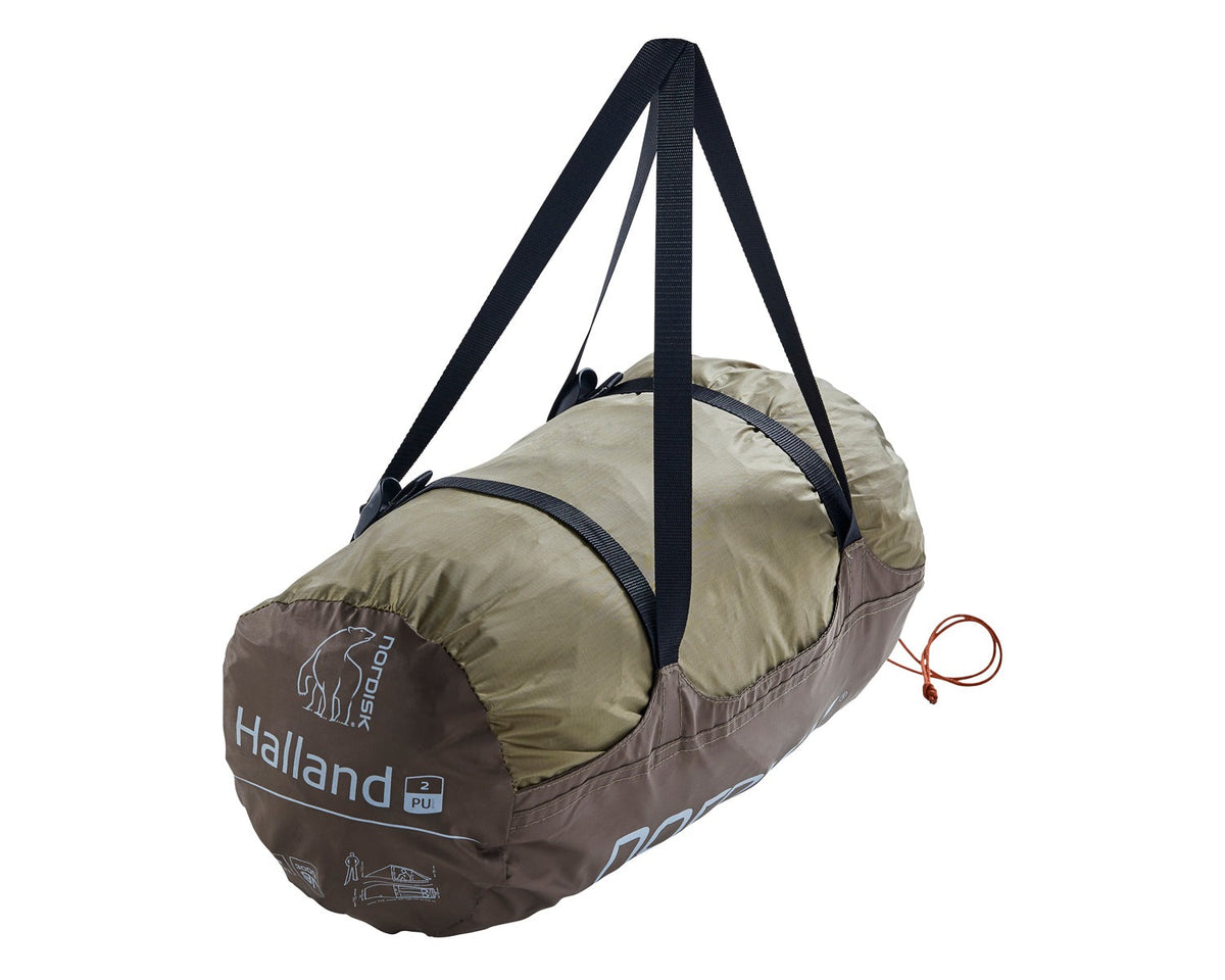Nordisk Halland 2 PU - 2 Personen Zelt - dark olive green