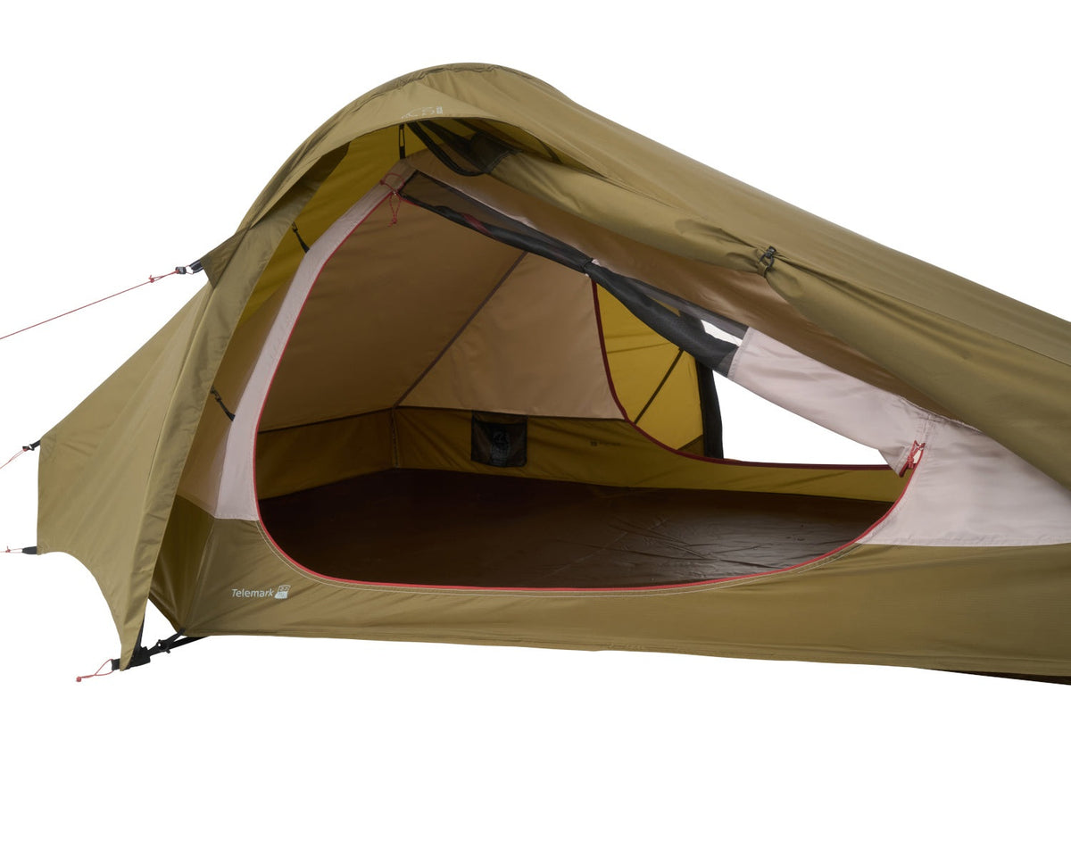 Nordisk Telemark 2.2 PU  - 1 bis 2 Personen Zelt - dark olive green