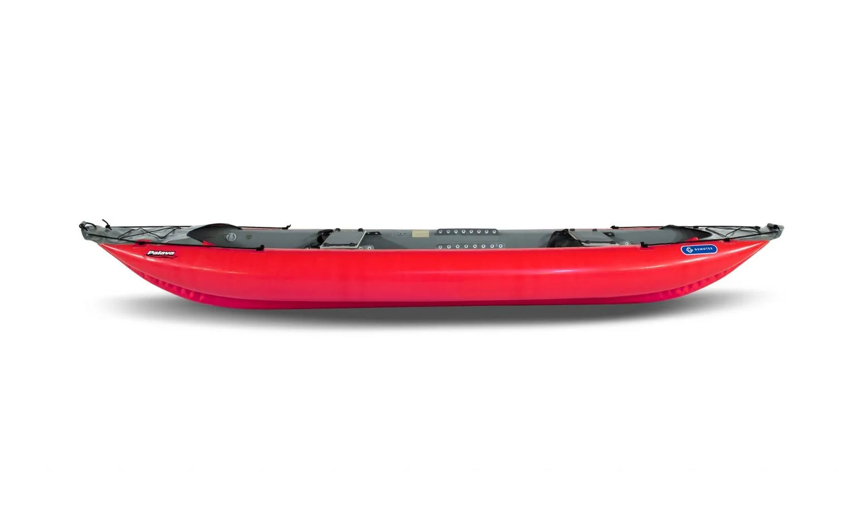 Gumotex Palava 2+1 Personen Schlauchkanadier, rot, seitlich