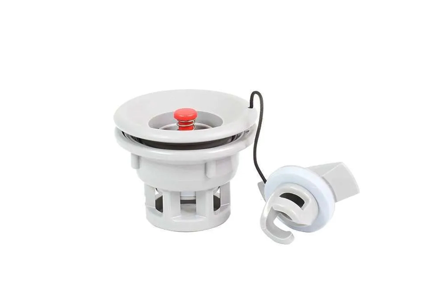 Gumotex Push-Push Füllventil, geöffnet